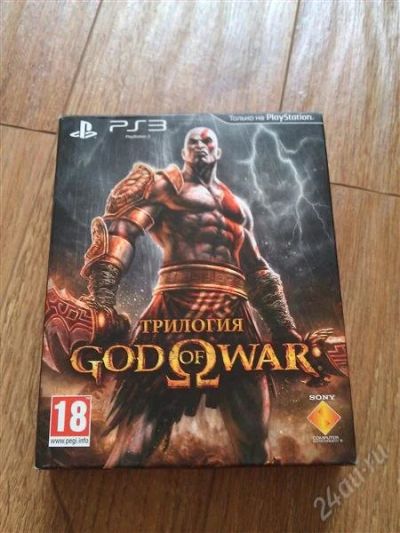 Лот: 960448. Фото: 1. Трилогия God Of War (все части... Игры для консолей