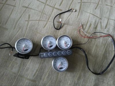 Лот: 5066073. Фото: 1. defi oil temp, water temp. + unit. Электроприборы для автомобиля