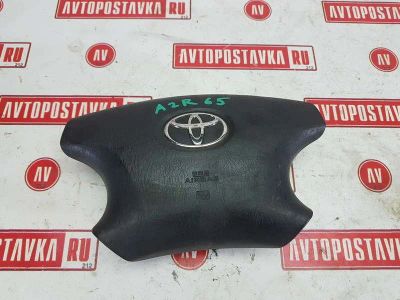 Лот: 20896570. Фото: 1. Подушка безопасности в руль Toyota... Двигатель и элементы двигателя