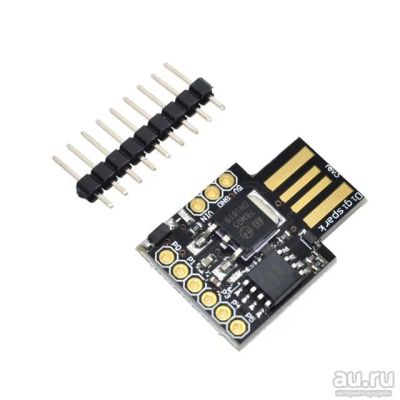 Лот: 14033965. Фото: 1. ATtiny85 USB плата разработки... Микроконтроллеры
