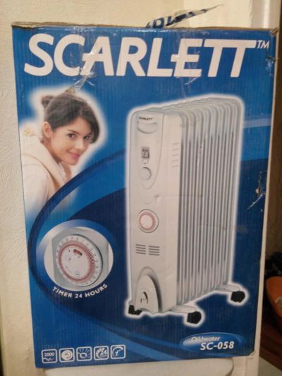 Лот: 7117840. Фото: 1. Электрообогреватель Scarlett SC-058... Обогреватели бытовые