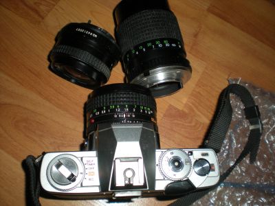 Лот: 15786098. Фото: 1. фотоаппарат Minolta пленочный. Плёночные зеркальные