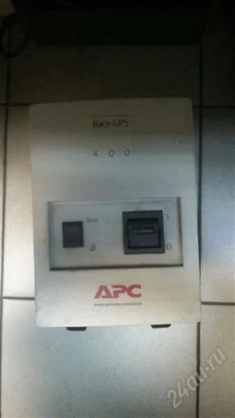Лот: 2479433. Фото: 1. Бесперебойник APC Back-UPS 400I. ИБП, аккумуляторы для ИБП