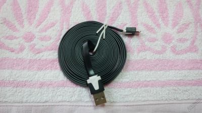 Лот: 5685493. Фото: 1. microUSB - usb 3 метра :). Дата-кабели, переходники