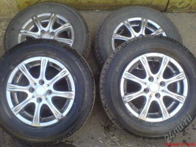 Лот: 718544. Фото: 1. Диски TG R14 с шинами TOYO. Шины на дисках