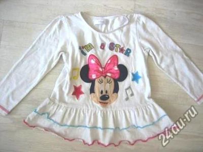 Лот: 4345336. Фото: 1. Туника белая Disney. Одежда для дома