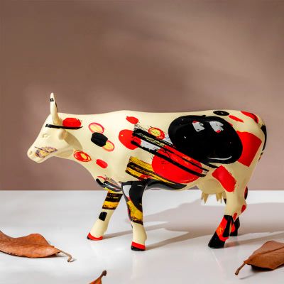 Лот: 25243472. Фото: 1. Коллекционная корова CowParade... Фигурки, статуэтки