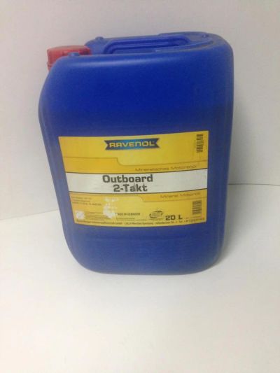 Лот: 4313017. Фото: 1. Ravenol Outboard 2T Mineral 20л... Масла, жидкости