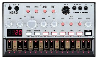 Лот: 8857483. Фото: 1. Синтезатор Korg Volca Bass. Клавишные