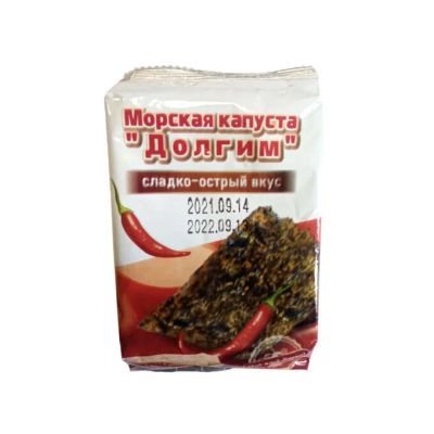 Лот: 20532701. Фото: 1. Морская капуста Долгим 5г*12шт. Другое (продукты)