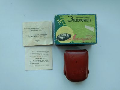 Лот: 24668867. Фото: 1. фотоэкспонометр "Ленинград 2". Другое (антиквариат)
