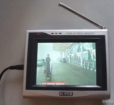 Лот: 13743570. Фото: 1. Портативный LCD телевизор 5... Телевизоры