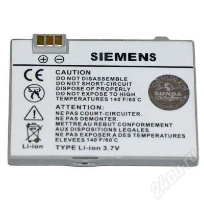 Лот: 408978. Фото: 1. Аккумулятор Siemens C65. Аккумуляторы