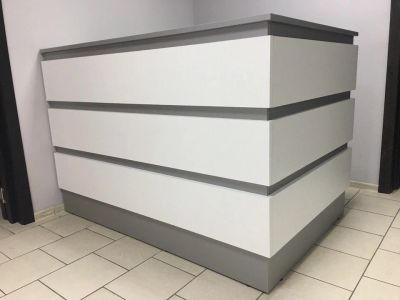 Лот: 10458509. Фото: 1. Администраторская офисная стойка... Компьютерные и письменные столы
