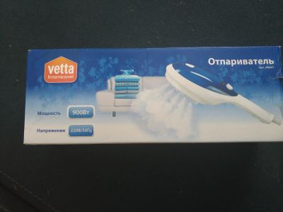 Лот: 16699949. Фото: 1. Отпариватель Vetta 900w. Утюги, парогенераторы, отпариватели