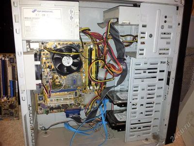 Лот: 1993839. Фото: 1. Системный блок Core™2 Duo Processor... Компьютеры в сборе