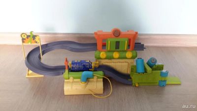 Лот: 8411968. Фото: 1. Набор Chuggington вагоно-ремонтный... Конструкторы