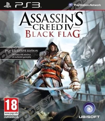 Лот: 3325827. Фото: 1. Assassin's Creed 4. Чёрный флаг... Игры для консолей