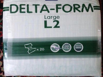 Лот: 6774932. Фото: 1. Подгузники для взрослых Delta-Form... Реабилитация, уход за больными