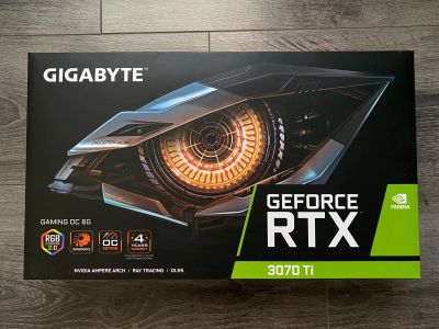 Лот: 18032898. Фото: 1. Gigabyte GeForce RTX 3070Ti Gaming... Видеокарты