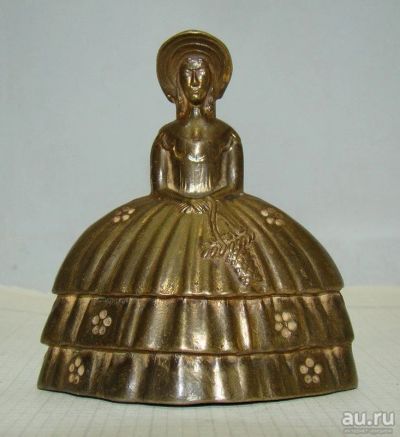 Лот: 16540126. Фото: 1. Колокольчик фигурка (N216). Другое (антиквариат)