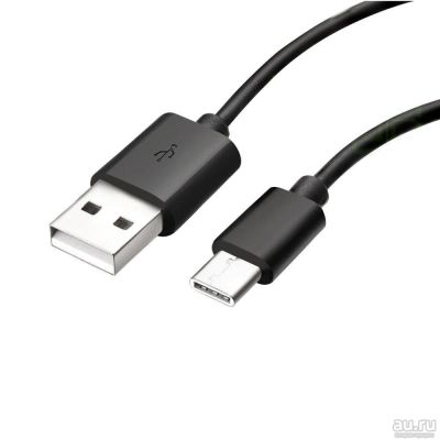 Лот: 8878600. Фото: 1. Дата-кабель USB Type-C, черный. Дата-кабели, переходники