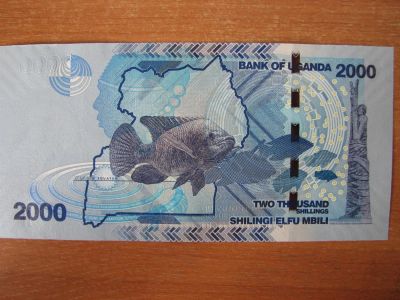 Лот: 3670739. Фото: 1. Уганда 2000 шиллингов 2010 года... Африка