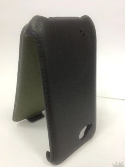 Лот: 9690590. Фото: 1. Чехол-книжка HTC Desire VC Черный... Чехлы, бамперы