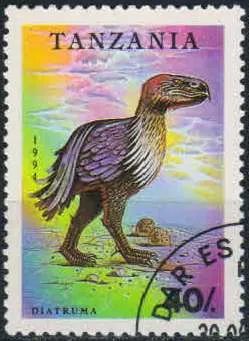 Лот: 21421453. Фото: 1. 1994. Танзания. Доисторические... Марки