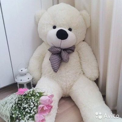 Лот: 3222452. Фото: 1. Плюшевый мишка / медведь / 120... Фигурки, статуэтки