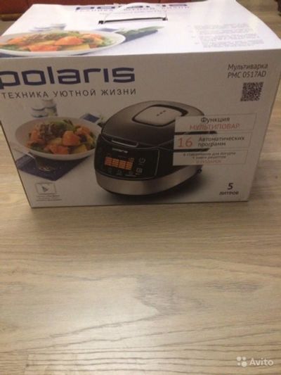 Лот: 9995046. Фото: 1. Мультиварка Polaris 0517 новая... Кухонная