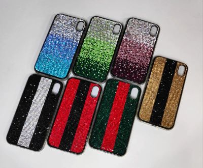 Лот: 22149416. Фото: 1. ЧЕХОЛ ДЛЯ IPH XR TPU GLAMOUR CRYSTAL. Чехлы, бамперы