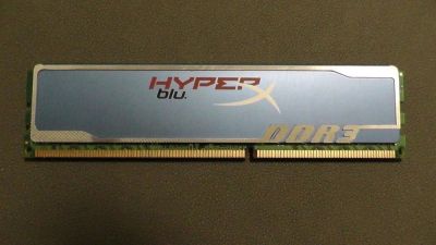 Лот: 10957136. Фото: 1. Kingston Hyper X Blu DDR3 4Гб... Оперативная память