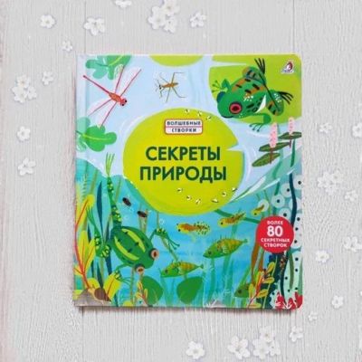Лот: 15988755. Фото: 1. Книга с окошками "Секреты природы... Развивающие
