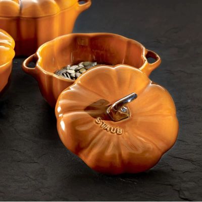 Лот: 24940569. Фото: 1. Кокот Staub La Cocotte Тыква 12... Кастрюли