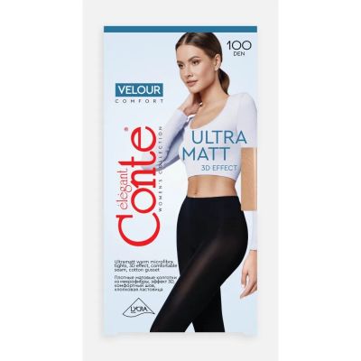 Лот: 24776291. Фото: 1. Колготки Conte, Velour, 100 DEN... Колготки, чулки