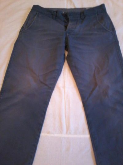 Лот: 8202561. Фото: 1. Джинсы мужские голубые р.46... Брюки, джинсы, шорты
