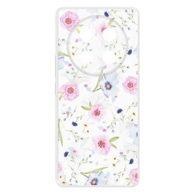 Лот: 25086537. Фото: 1. Чехол Krutoff Clear Case "Цветочный... Чехлы, бамперы