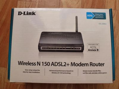 Лот: 7875005. Фото: 1. ADSL модем и маршрутизатор D-Link... Маршрутизаторы (роутеры)