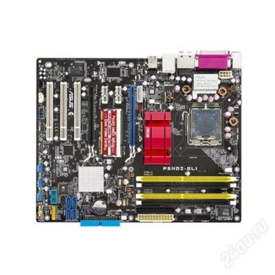 Лот: 1793168. Фото: 1. Материнская плата ASUS P5ND2-SLI. Материнские платы