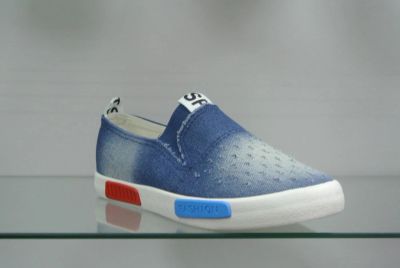 Лот: 9920580. Фото: 1. Мокасины джинсовые лот № 258 размер... Мокасины