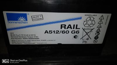 Лот: 14973470. Фото: 1. sonnenschein a512/60 G6. Аккумуляторы