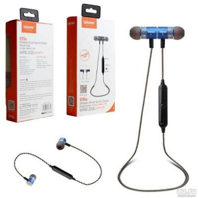 Лот: 13465184. Фото: 1. Блютуз наушники Bluetooth ipipoo... Наушники, гарнитуры