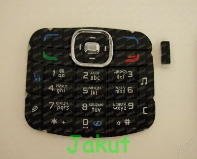 Лот: 64725. Фото: 1. Клавиатура Nokia N70 Чёрная. Новая... Другое (смартфоны, связь, навигация)