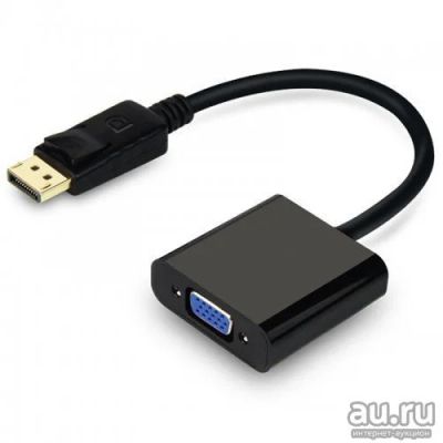 Лот: 13004200. Фото: 1. Переходник VGA-DisplayPort. Шлейфы, кабели, переходники
