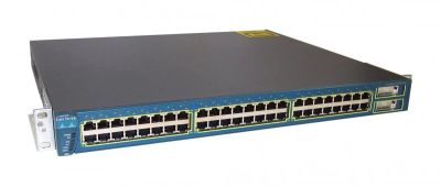 Лот: 17287294. Фото: 1. Коммутатор Cisco Catalyst WS-C3550-48-SMI. Коммутаторы