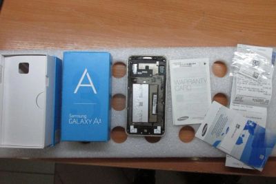 Лот: 9549404. Фото: 1. рабочая плата Samsung galaxy A3... Смартфоны