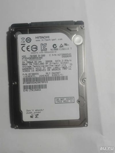 Лот: 13276140. Фото: 1. жесткий диск. Жёсткие диски (HDD)