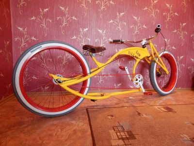 Лот: 5212440. Фото: 1. Велосипед Low Yellow. Велосипеды