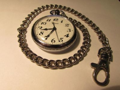 Лот: 10335933. Фото: 1. Часы карманные Seiko на цепочке... Оригинальные наручные часы